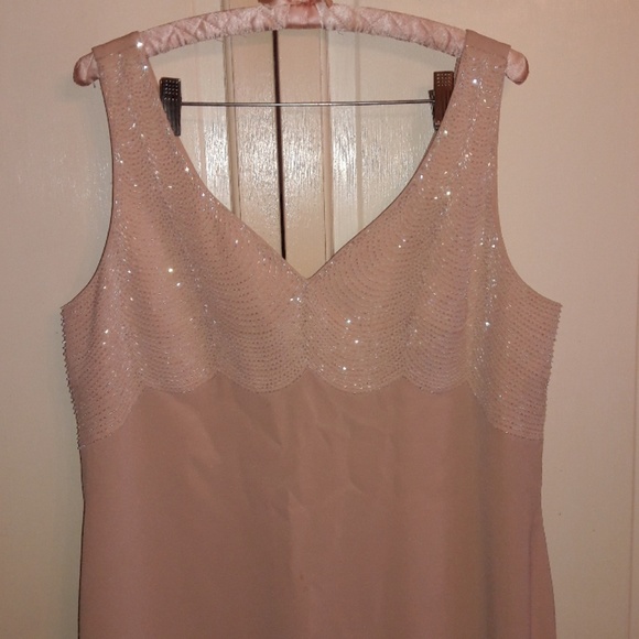 Hand Beaded Couture Gown Set - Picture 5 of 7